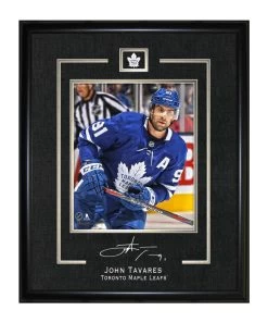 FRAMEWORTH JOHN TAVARES TORONTO MAPLE LEAFS FRAMED REPLICA SIGNATURE - 16X20