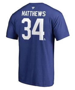 AUSTON MATTHEWS TORONTO MAPLE LEAFS FANATICS MEN'S NAME AND NUMBER T SHIRT