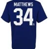 AUSTON MATTHEWS TORONTO MAPLE LEAFS KIDS PLAYER T SHIRT
