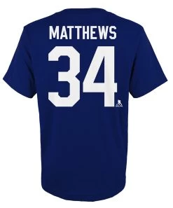 AUSTON MATTHEWS TORONTO MAPLE LEAFS KIDS PLAYER T SHIRT
