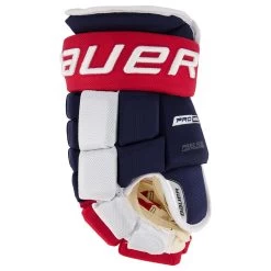 BAUER BAUER PRO SERIES SENIOR HOCKEY GLOVES -Professional Hockey Equipment Store BAUER BAUER PRO SERIES SENIOR HOCKEY GLOVES FRONT