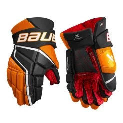 BAUER VAPOR 3X INTERMEDIATE HOCKEY GLOVES -Professional Hockey Equipment Store BAUER VAPOR 3X HOCKEY GLOVES BLACK ORANGE 495cbd7d 54be 4831 9595 6add45ac1eba