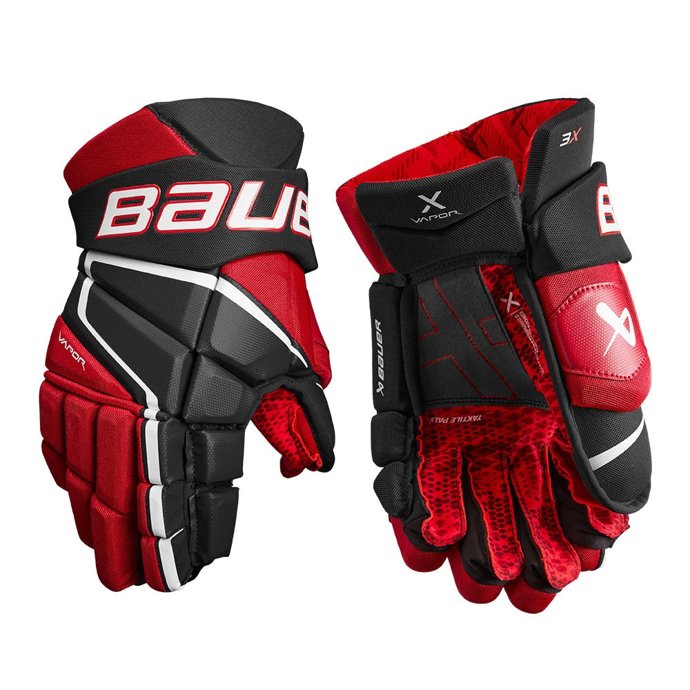 BAUER VAPOR 3X SENIOR HOCKEY GLOVES 3 BAUER VAPOR 3X SENIOR HOCKEY GLOVES - Image 3