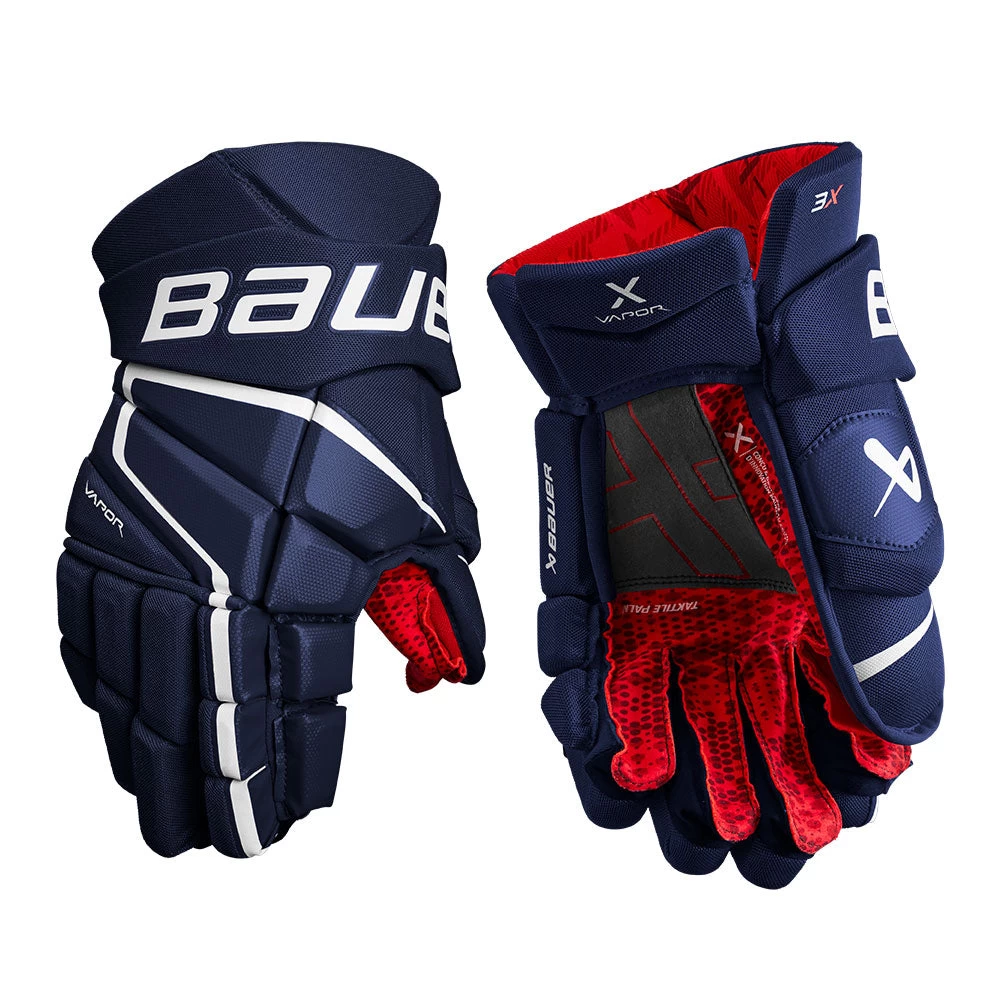 BAUER VAPOR 3X SENIOR HOCKEY GLOVES 6 BAUER VAPOR 3X SENIOR HOCKEY GLOVES - Image 6