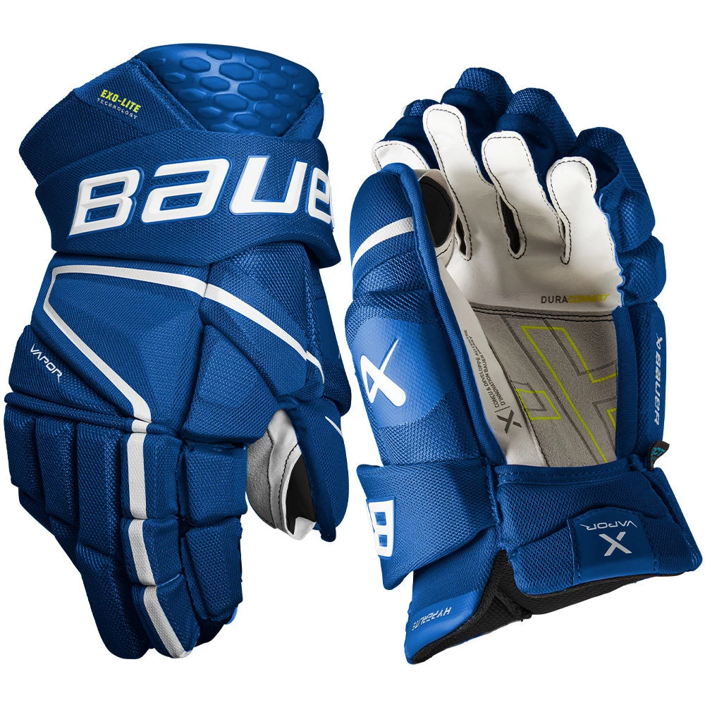 BAUER VAPOR HYPERLITE INTERMEDIATE HOCKEY GLOVES 5 BAUER VAPOR HYPERLITE INTERMEDIATE HOCKEY GLOVES - Image 5
