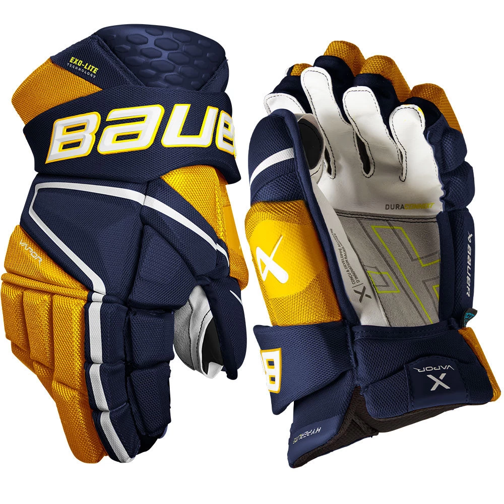 BAUER VAPOR HYPERLITE INTERMEDIATE HOCKEY GLOVES 10 BAUER VAPOR HYPERLITE INTERMEDIATE HOCKEY GLOVES - Image 10