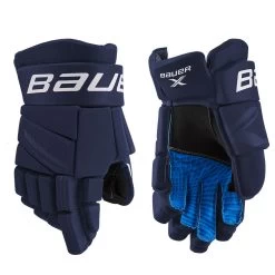 Professional Hockey Equipment Store -Professional Hockey Equipment Store BAUER X INTERMEDIATE HOCKEY GLOVES NAVY