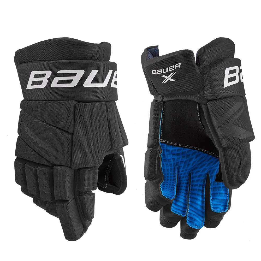 BAUER X INTERMEDIATE HOCKEY GLOVES
