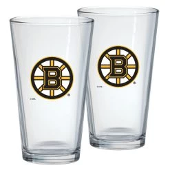 Mustang BOSTON BRUINS 16OZ MIXING GLASS SET