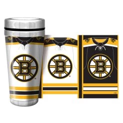 Mustang BOSTON BRUINS 16oz JERSEY TRAVEL MUG