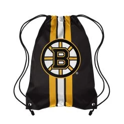 BOSTON BRUINS DRAWSTRING LOGO BAG