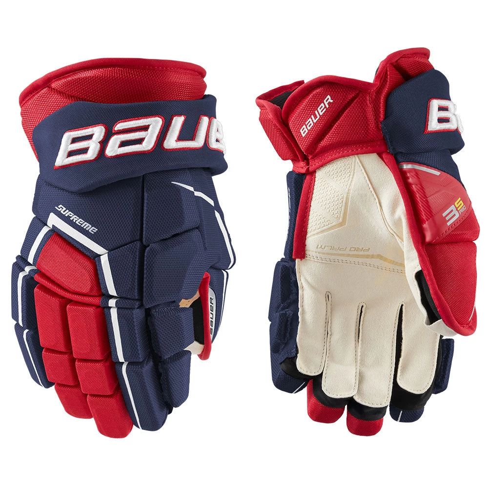 BAUER SUPREME 3S PRO INTERMEDIATE HOCKEY GLOVES 3 BAUER SUPREME 3S PRO INTERMEDIATE HOCKEY GLOVES - Image 3