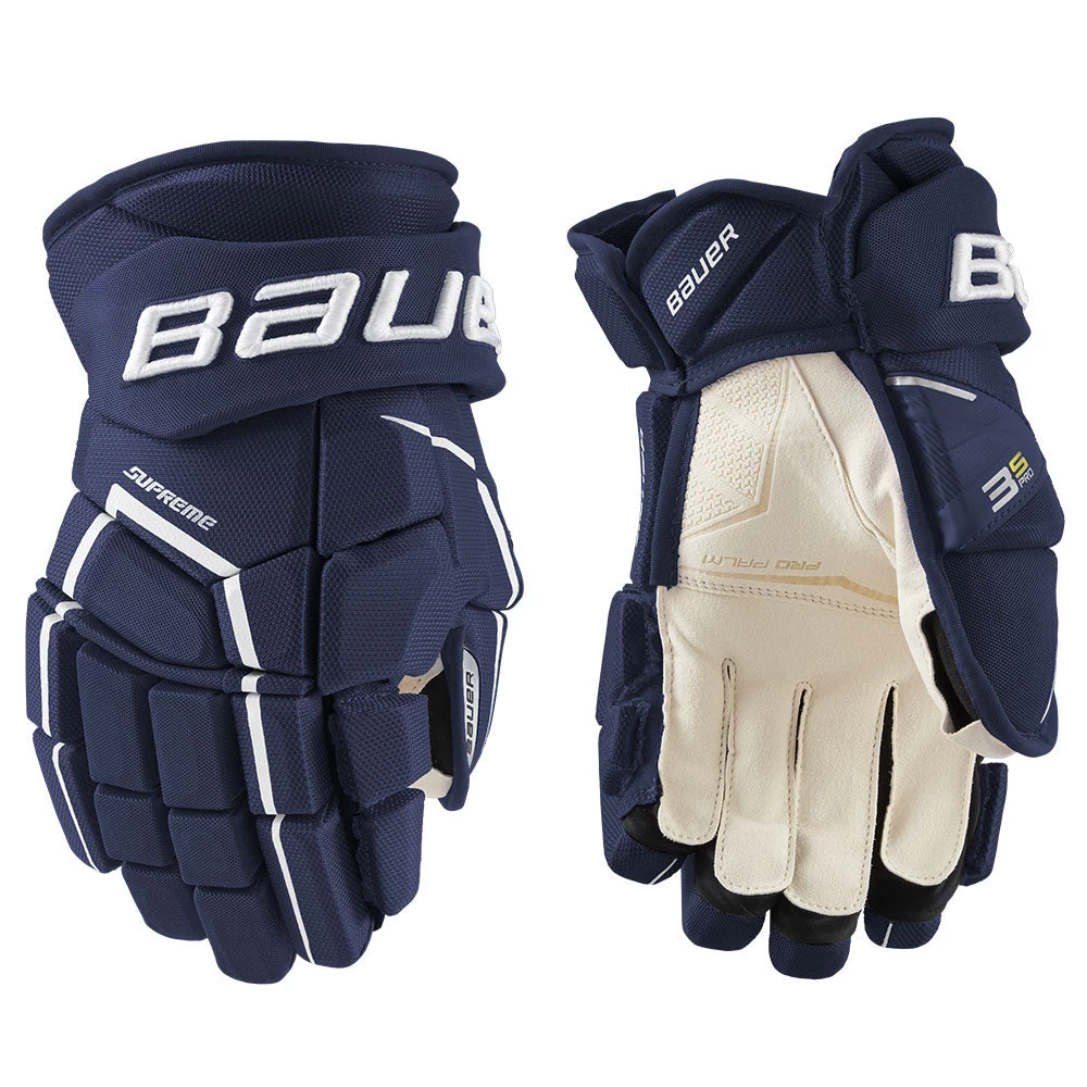 BAUER SUPREME 3S PRO INTERMEDIATE HOCKEY GLOVES 2 BAUER SUPREME 3S PRO INTERMEDIATE HOCKEY GLOVES - Image 2