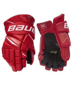 BAUER VAPOR 2X PRO SENIOR HOCKEY GLOVES -Professional Hockey Equipment Store Bauer Vapor 2X Pro Hockey Gloves Red