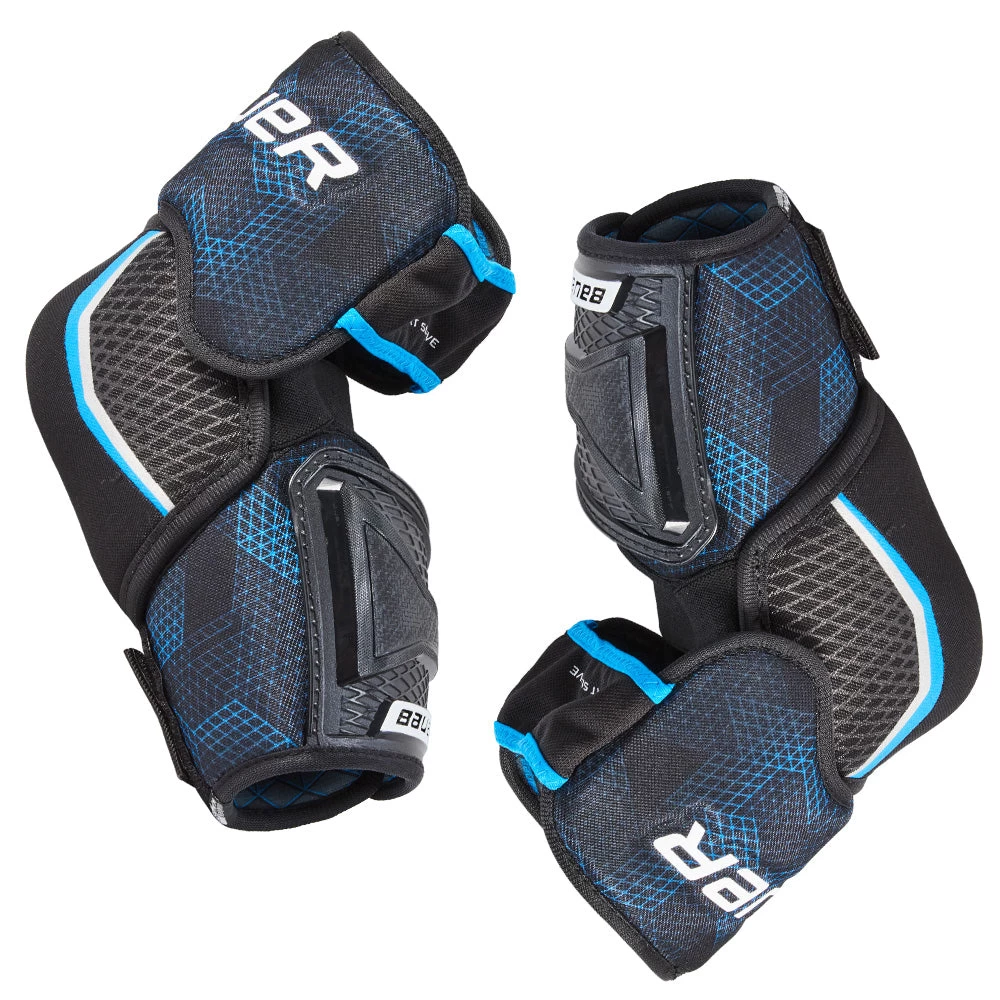 BAUER X SENIOR HOCKEY ELBOW PADS 1 BAUER X SENIOR HOCKEY ELBOW PADS