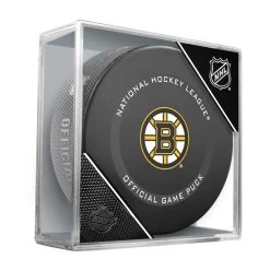 BOSTON BRUINS 2021 OFFICIAL GAME PUCK