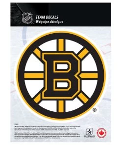 Mustang BOSTON BRUINS 5" X 7" NHL TEAM DECAL