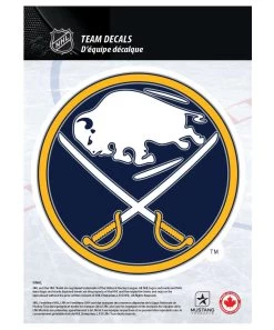 Mustang BUFFALO SABRES 5" X 7" NHL TEAM DECAL