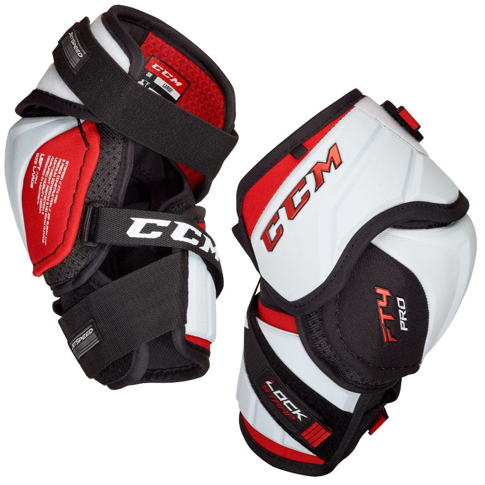 CCM JETSPEED FT4 PRO JUNIOR HOCKEY ELBOW PADS 1 CCM JETSPEED FT4 PRO JUNIOR HOCKEY ELBOW PADS
