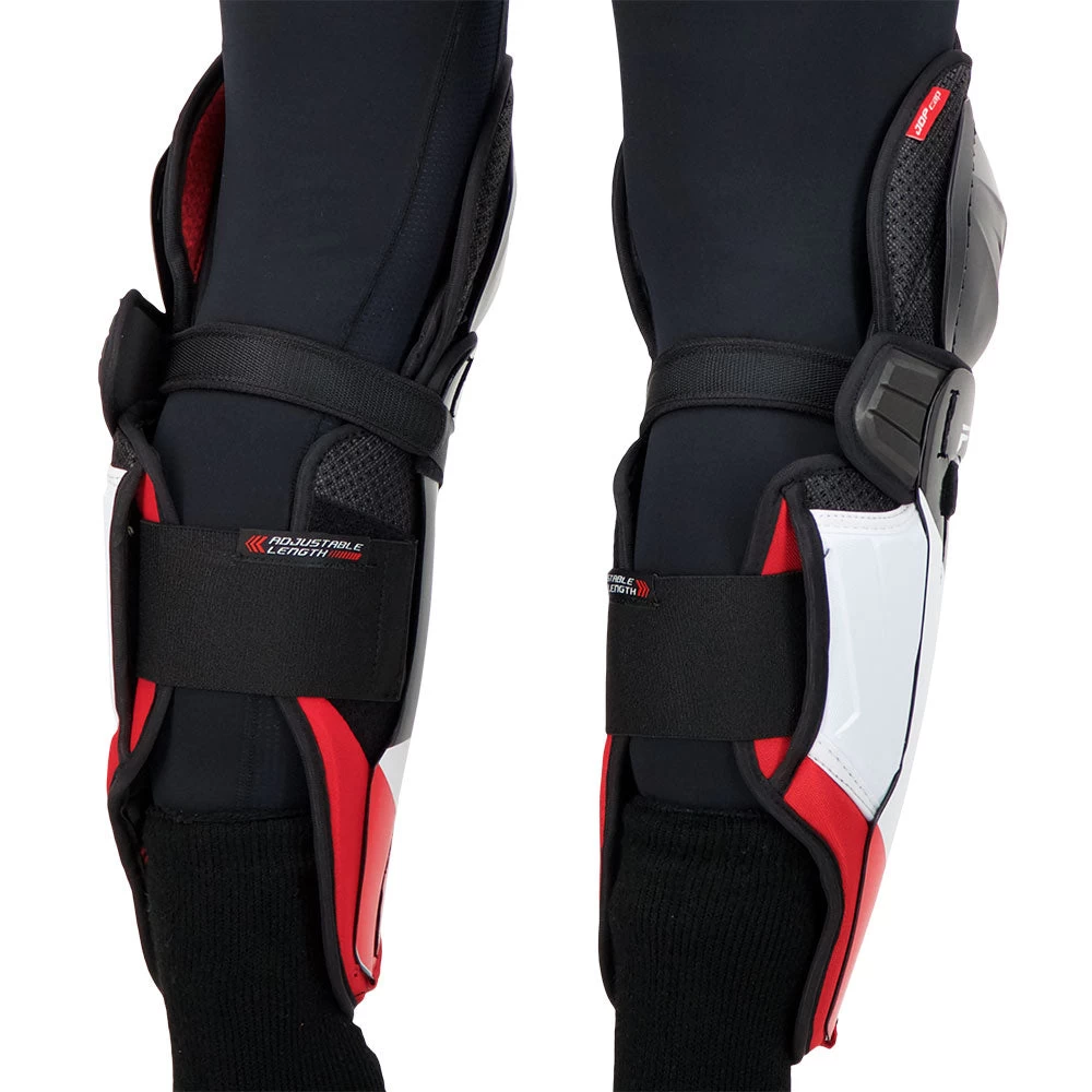 CCM JETSPEED FT4 JUNIOR HOCKEY SHIN PADS 2 CCM JETSPEED FT4 JUNIOR HOCKEY SHIN PADS - Image 2
