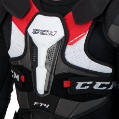 CCM JETSPEED FT4 JUNIOR HOCKEY SHOULDER PADS -Professional Hockey Equipment Store CCM Jetspeed FT4 Shoulder Pads Chest