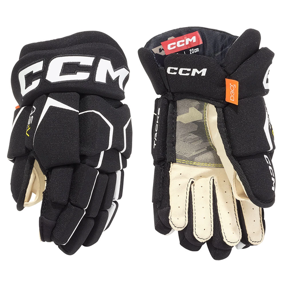 CCM TACKS AS-V PRO YOUTH HOCKEY GLOVES 1 CCM TACKS AS-V PRO YOUTH HOCKEY GLOVES
