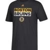 BOSTON BRUINS ADIDAS MEN'S ADI BOX T SHIRT