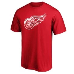 DETROIT RED WINGS FANATICS ADULT PRIMARY LOGO SHIRT