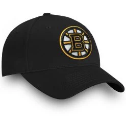 FANATICS BOSTON BRUINS PRIMARY LOGO SNAPBACK HAT -Professional Hockey Equipment Store FANATICS BOSTON BRUINS PRIMARY LOGO SNAPBACK HAT SIDE