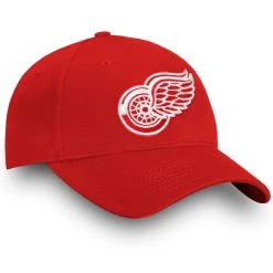 FANATICS DETORIT RED WINGS PRIMARY LOGO SNAPBACK HAT -Professional Hockey Equipment Store FANATICS DETORIT RED WINGS PRIMARY LOGO SNAPBACK HAT SIDE