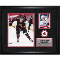 FRAMEWORTH BRADY TKACHUK OTTAWA SENATORS FRAMED PHOTOCARD PRINT