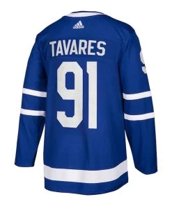 ADIDAS AUTHENTIC PRO TORONTO MAPLE LEAFS JOHN TAVARES BLUE HOME JERSEY