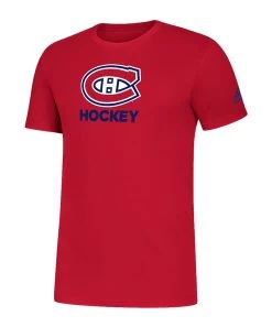 MONTREAL CANADIENS ADIDAS MEN'S AMPLIFIER T SHIRT