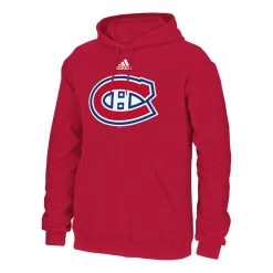 MONTREAL CANADIENS ADIDAS ADULT BIG LOGO HOODIE