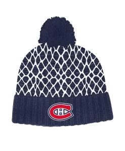 MONTREAL CANADIENS ADIDAS MEN'S CUFFED KNIT POM NETMINDER BEANIE