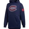 MONTREAL CANADIENS ADIDAS MEN'S GAME MODE PO HOODIE