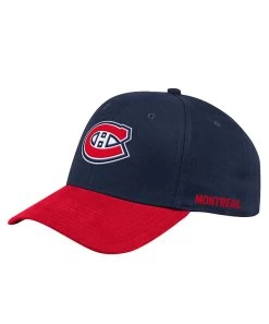 MONTREAL CANADIENS ADIDAS MEN'S STRUCTURED FLEX LEFT CITY HAT