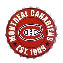 MONTREAL CANADIENS BOTTLE CAP WALL LOGO