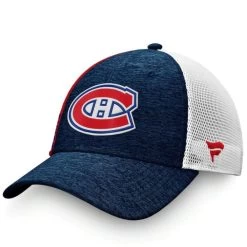 MONTREAL CANADIENS FANATICS MEN'S AUTHENTIC PRO LOCKER ROOM STRUCTURED ADJUSTABLE MESH HAT
