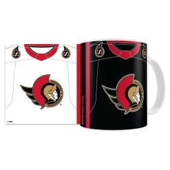 Mustang OTTAWA SENATORS 15OZ SUBLIMATED JERSEY MUG