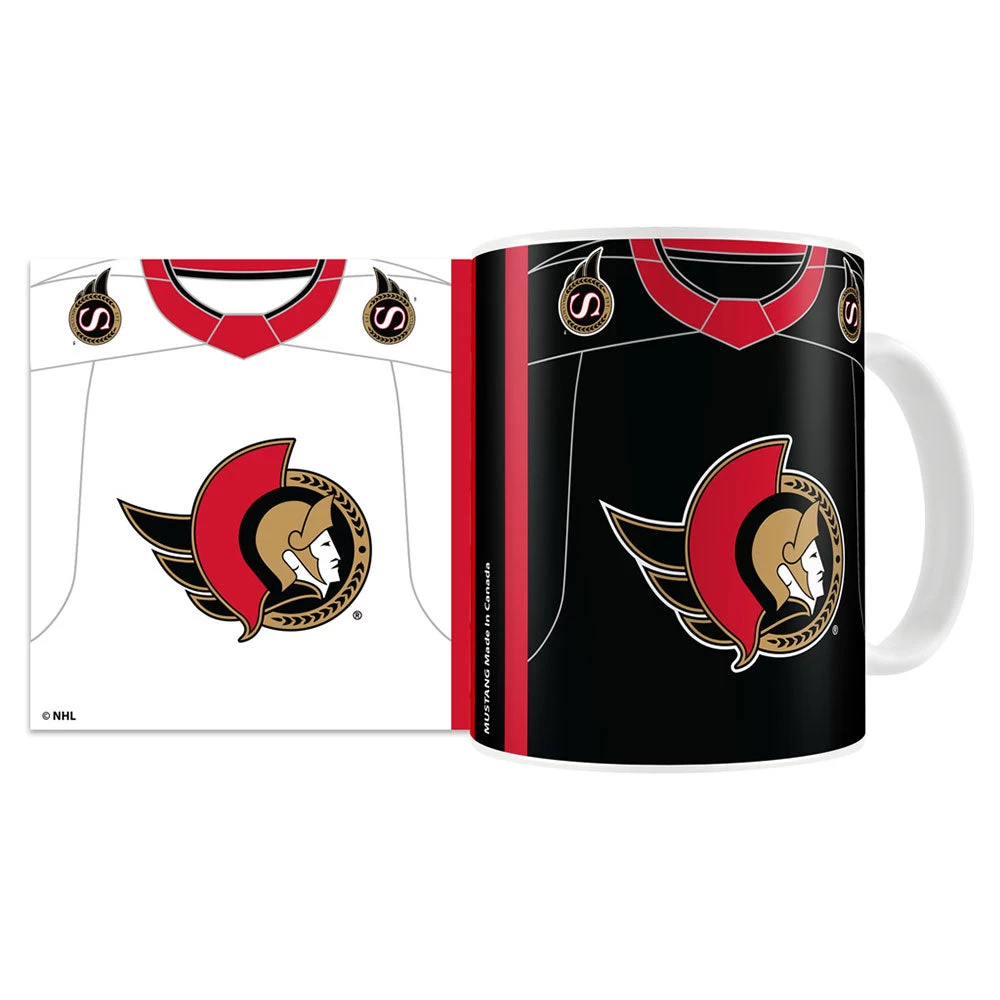 Mustang OTTAWA SENATORS 15OZ SUBLIMATED JERSEY MUG 1 Mustang OTTAWA SENATORS 15OZ SUBLIMATED JERSEY MUG