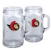 Mustang OTTAWA SENATORS 16OZ MASON MUGS - 2 PACK