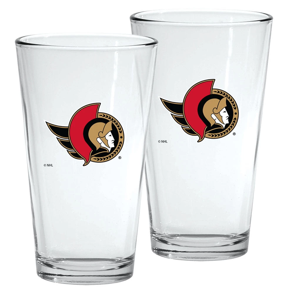 Mustang OTTAWA SENATORS 16OZ MIXING GLASS SET 1 Mustang OTTAWA SENATORS 16OZ MIXING GLASS SET