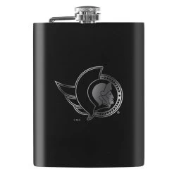 Mustang OTTAWA SENATORS 8OZ FLASK - LASER ETCH