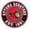 Mustang OTTAWA SENATORS DISTRESSED WALL SIGN