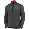 OTTAWA SENATORS FANATICS MEN'S AUTHENTIC PRO TRAVEL 1/4 ZIP TOP