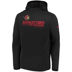 OTTAWA SENATORS FANATICS MEN'S AUTHENTIC PRO LOCKER ROOM PO HOODIE