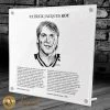 Mustang PATRICK ROY HOCKEY HALL OF FAME INDUCTION REPLICA PLAQUE