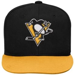 PITTSBURGH PENGUINS KIDS 2 TONE FLATBRIM SNAPBACK HAT