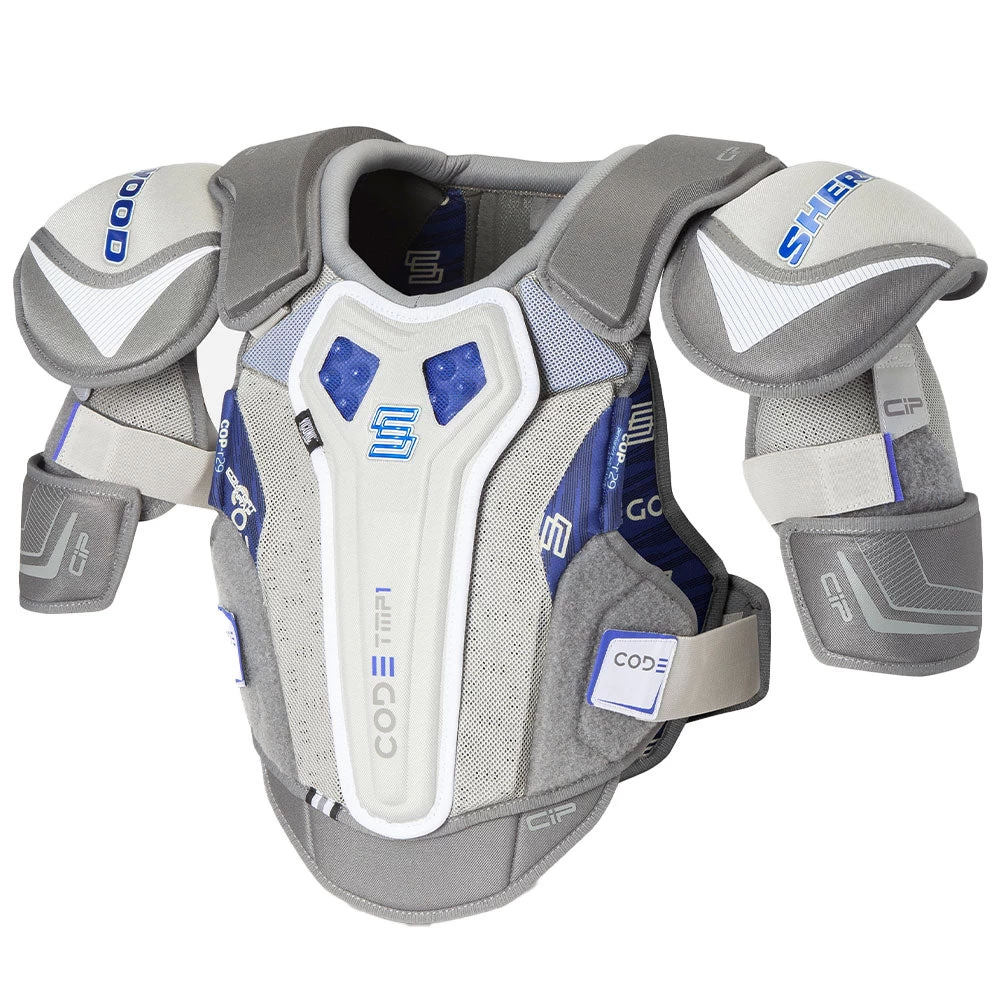 SHERWOOD CODE TMP 1 JUNIOR SHOULDER PADS 2 SHERWOOD CODE TMP 1 JUNIOR SHOULDER PADS - Image 2